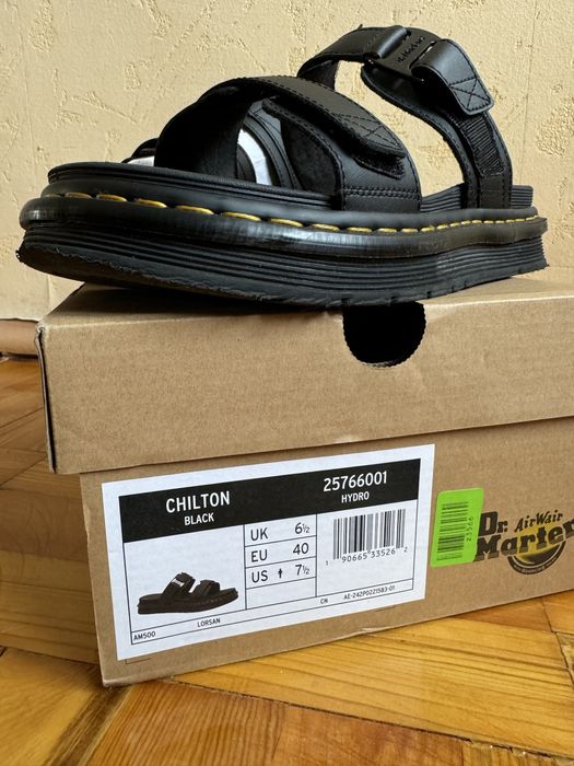 DR. MARTENS Chilton Black Hydro 40 размер