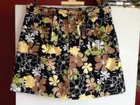 Kolorowe spódnico spodnie w kwiaty NOWE R 42