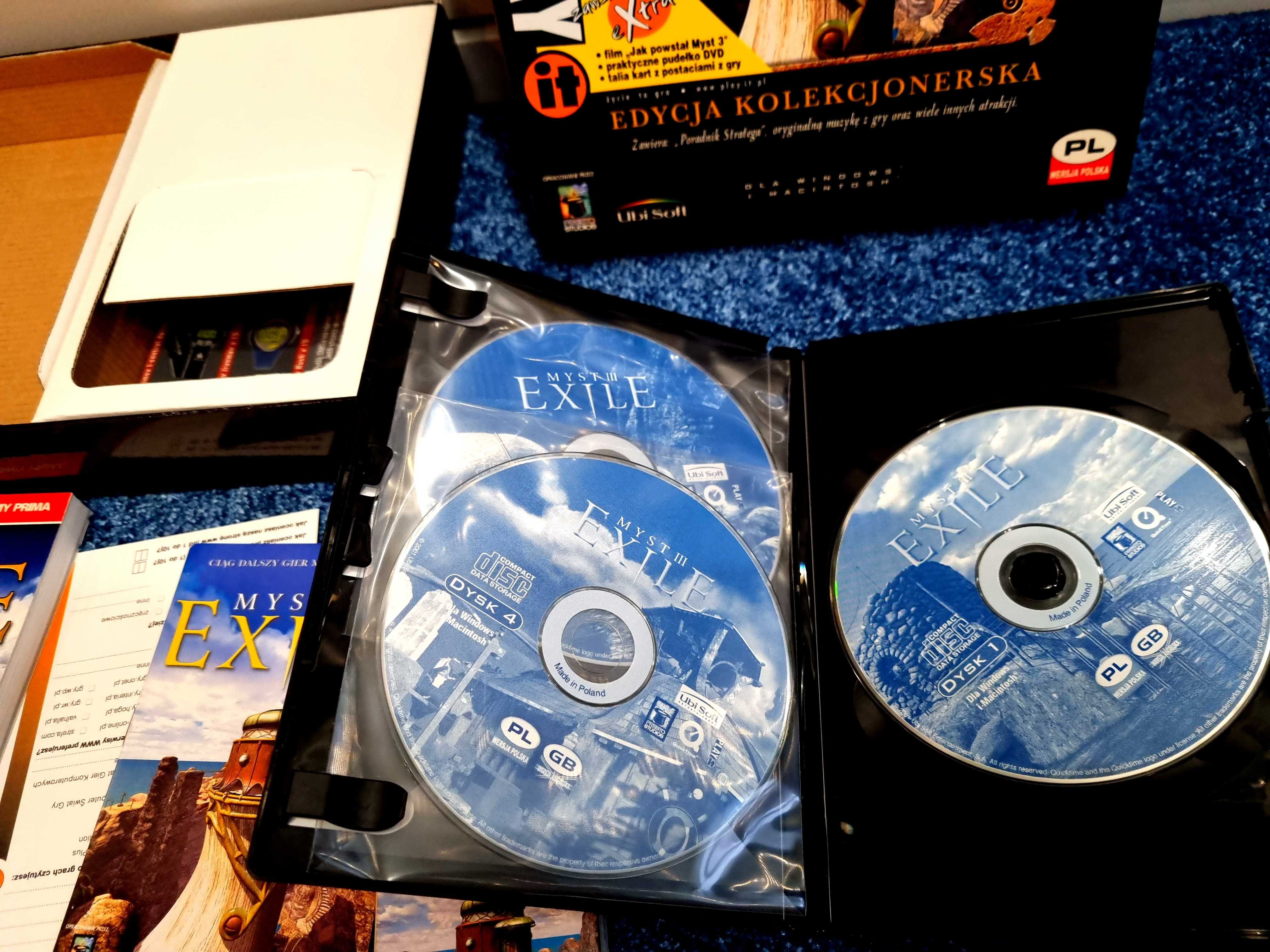 Myst 3 Exile Edycja Kolekcjonerska - Big Box - PC PL