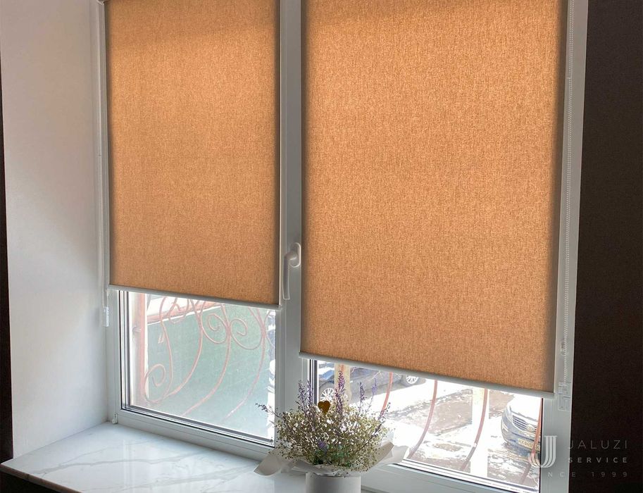 ‼️ Жалюзі День Ніч на вікна. Рулонні штори, Римські штори, ролети V-17