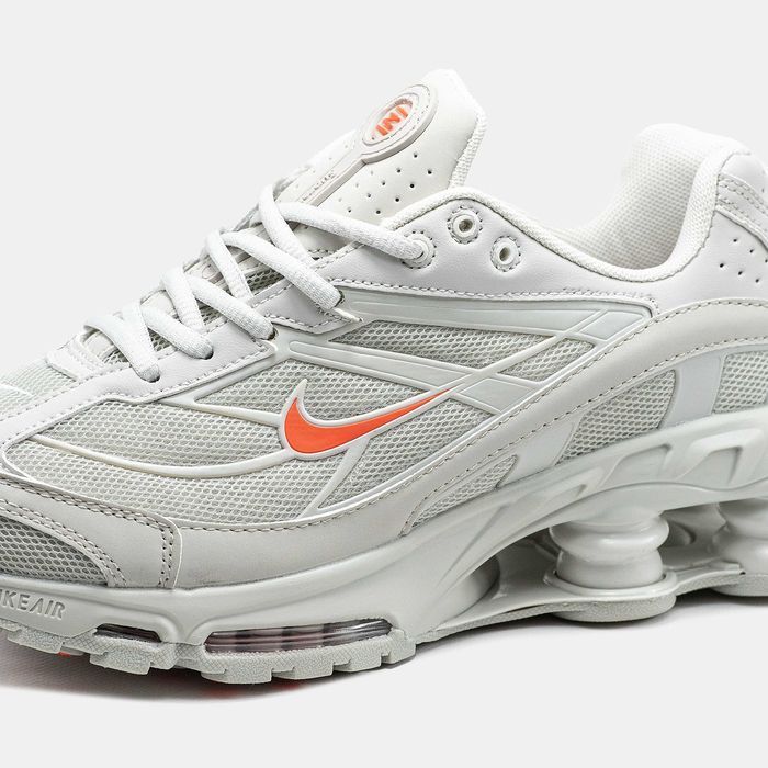 Мужские кроссовки Nike Shox Ride 2 SP x Supreme Grey. 40-45