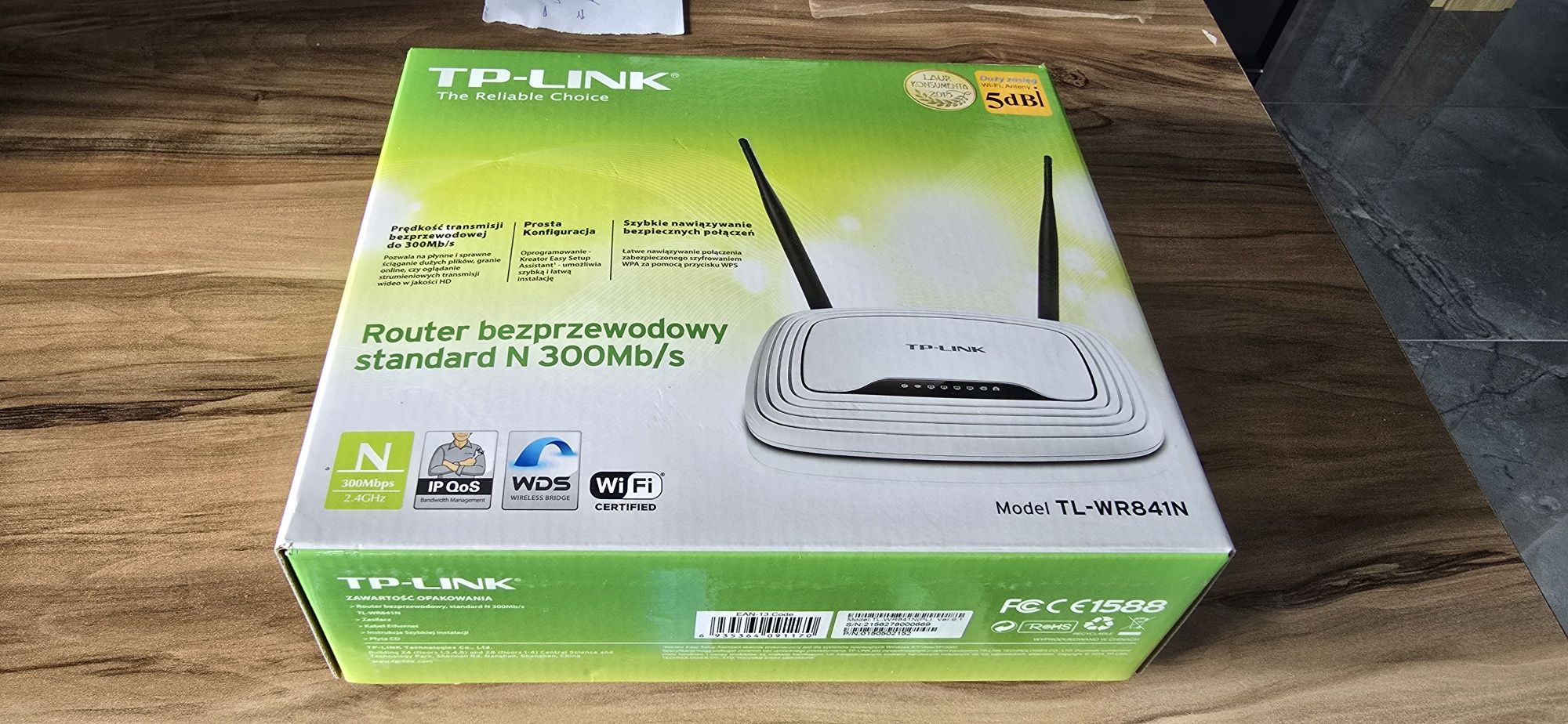 Router TP-Link 300Mb/s  TL-WR841N w super stanie ,jak nowy!!!