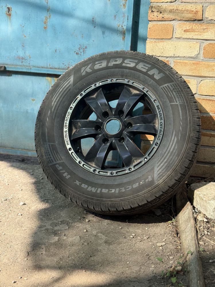 Диски з резиною р16 mitsubishi l 200 ford renger nissan navara