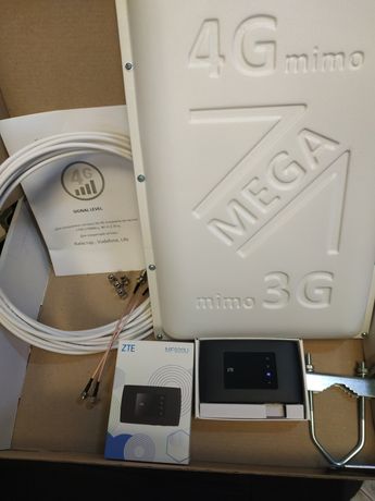 Комплект для мобильного 4g интернета антенна MIMO mega,модем CPF920u