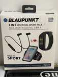 Zestaw Blaupunkt – Smartwatch, słuchawki i opaska do biegania