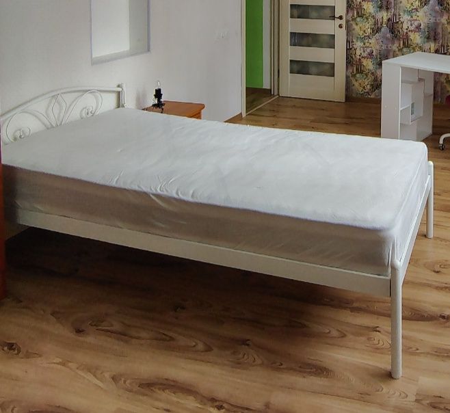 Ліжко металеве 90х200 з МАТРАЦОМ