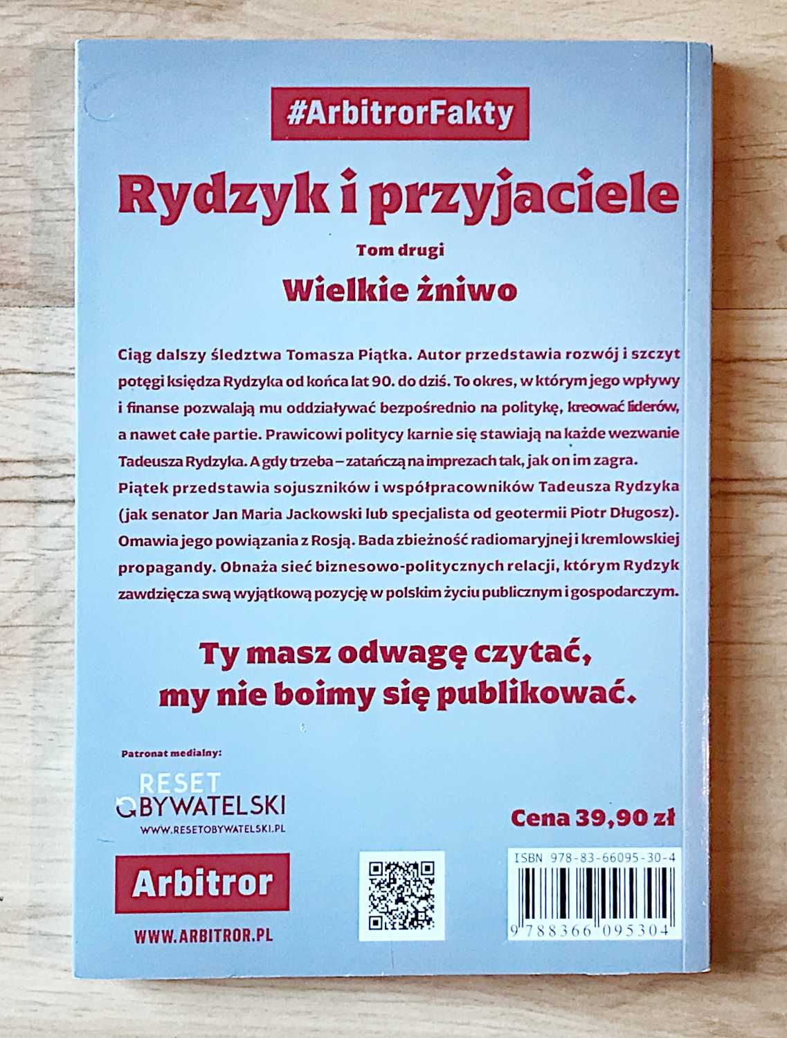 Tomasz Piątek Rydzyk i przyjaciele tom II Wielkie żniwo +