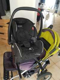 fotelik samochodowy Recaro z bazą isofix