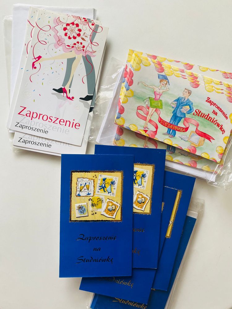 Zaproszenia na studniówkę bal maturalny 100 dni do matury