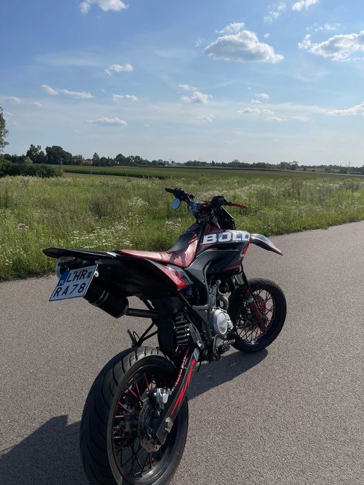 Yamaha wr 125 super moto stan super