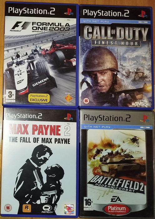 4 gry PlayStation 2 rezerwacja