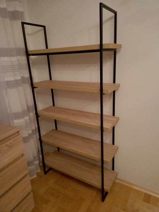 Metalowy stalowy stelaż do regałów półek do regału regały półki LOFT