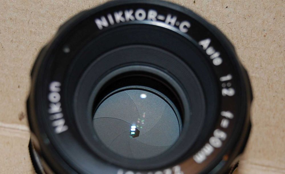 Об'єктив Nikon Nikkor-H.C 1:2 50mm (nonAI)
