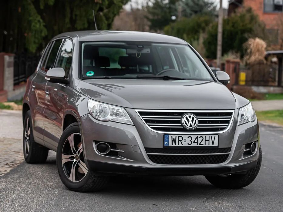 Volkswagen Tiguan 2.0TDI 140KM 4x4 Skóra Navi Grzane Fotele Parktronic Zarejestrowany