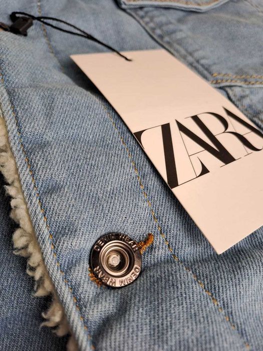 СКИДКА! XXL (54) ZARA MAN Мужская джинсовая куртка джинсовка зара