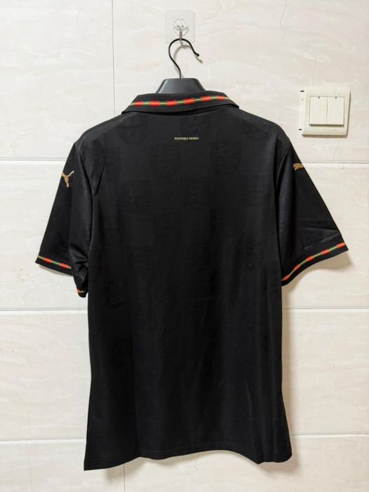 Camisola Seleção Portugal preto Homenagem Eusébio Versão Jogador