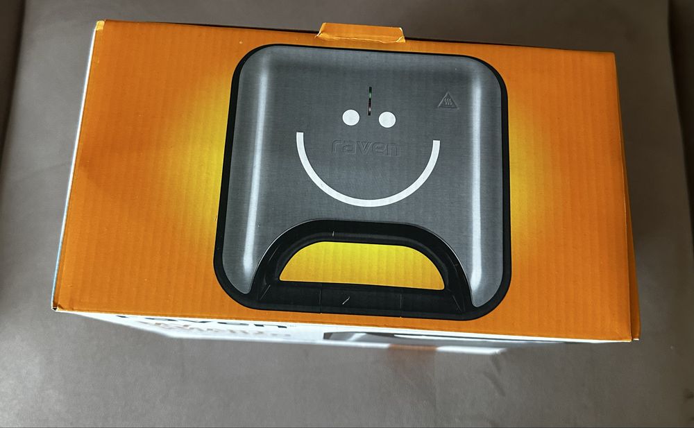 Opiekacz Raven ES010 3w1 Trójkąty Gofry Panini 800W