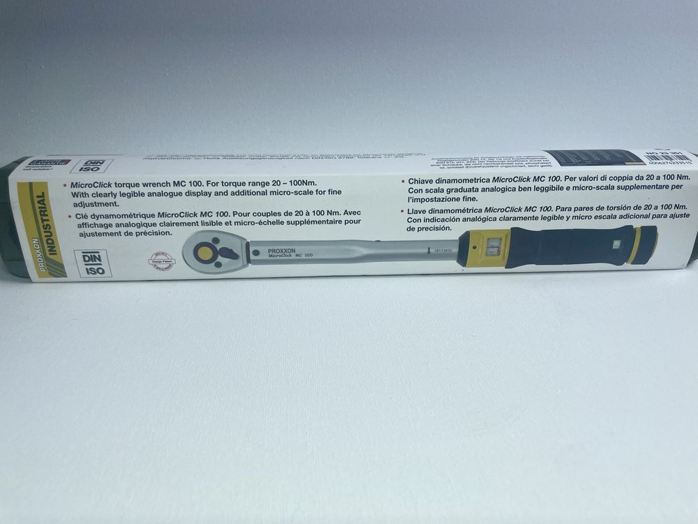 PROXXON MicroClick MC100 3/8 cala Klucz dynamometryczny 20 - 100 Nm