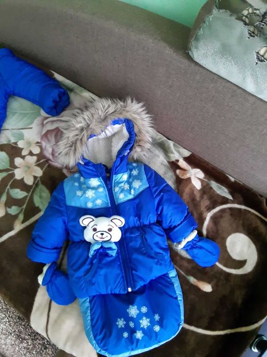 Комбинезон-конверт зимний