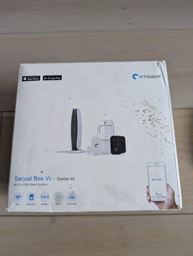 Охоронна система сигналізаця Etiger Secual Box V2 GSM WIFI