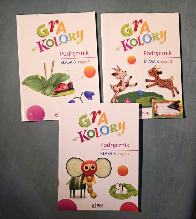 Gra w kolory podrecznik kl 3 cz 1 cz 3 cz 4