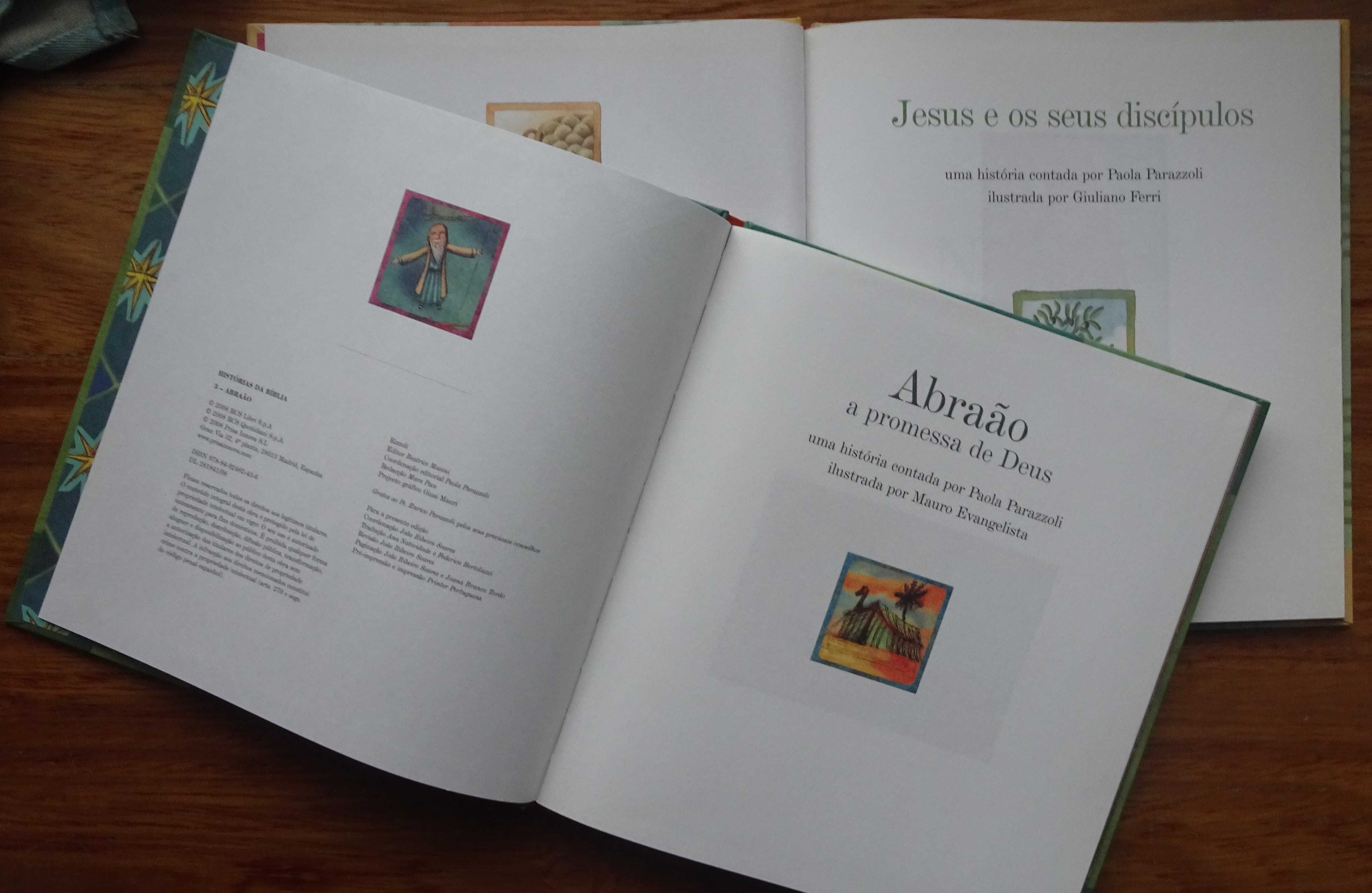 Histórias da Bíblia - Abraão  / Jesus e Os Seus Discípulos