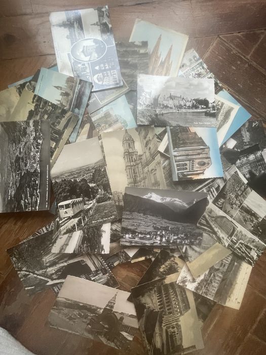 Lote de 100 postais antigos