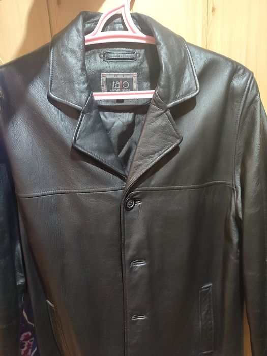Кожаная куртка. Пиджак, кардиган. Италия.