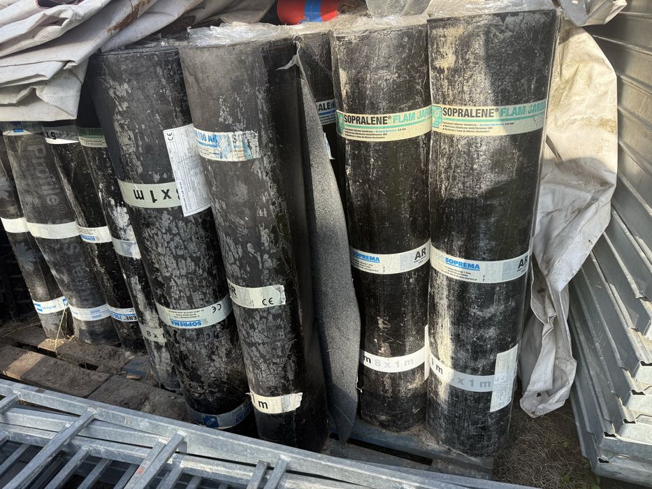 Papa podkladowa, zawierzchniowa soprema