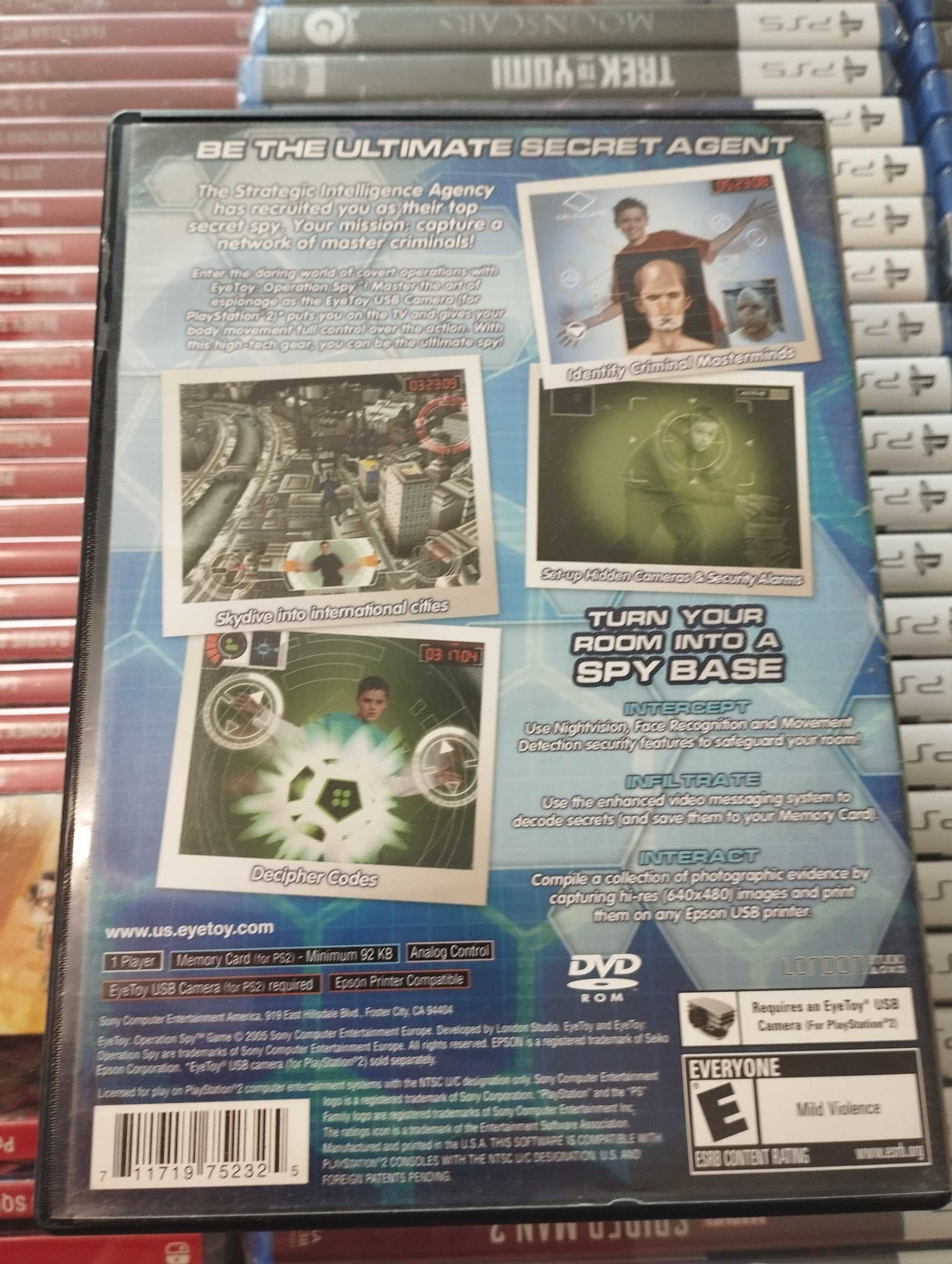 NTSC USA EyeToy: Operation Spy [PS2]