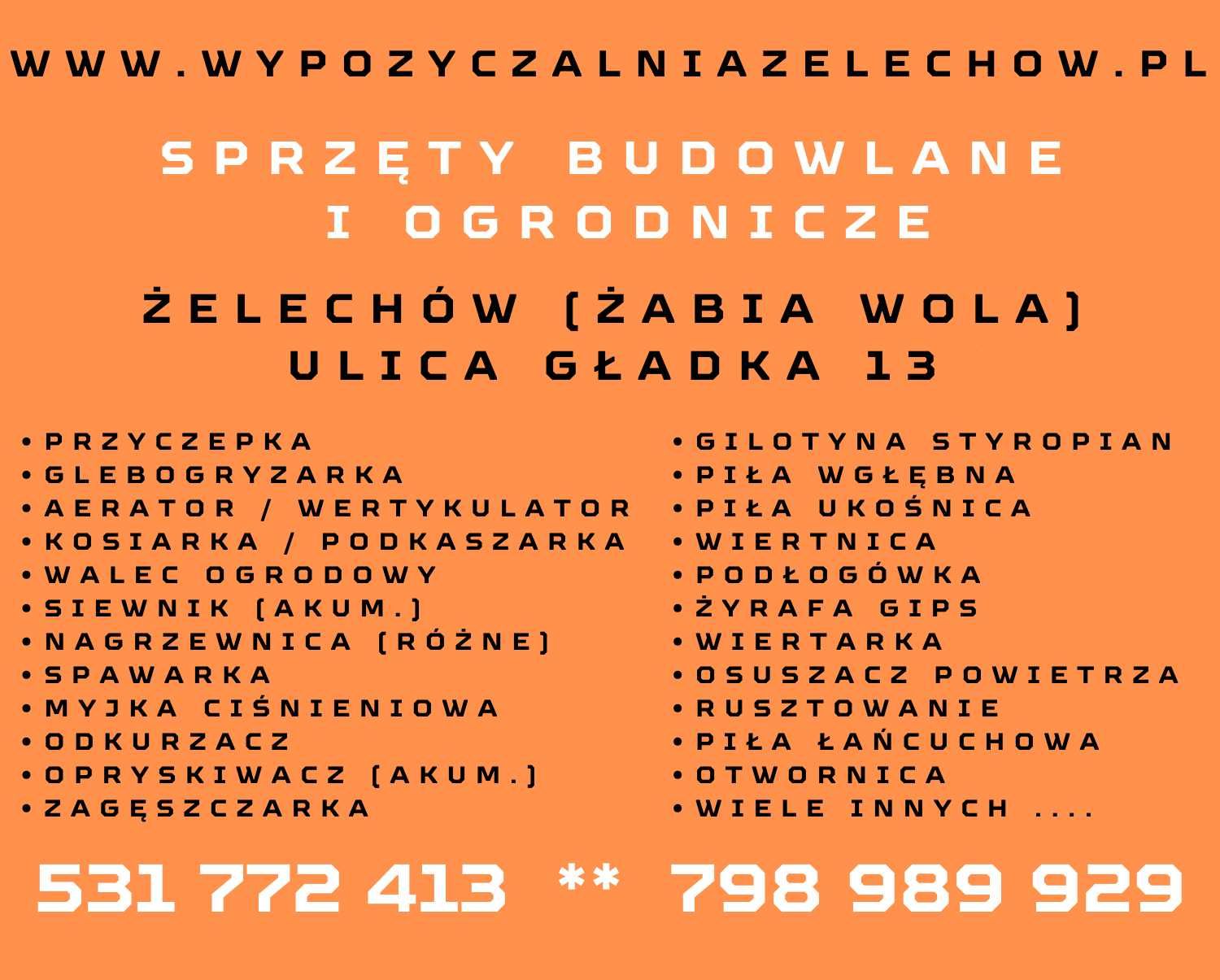 Przyczepka jednoosiowa Wynajem / Wypożyczalnia Żelechów