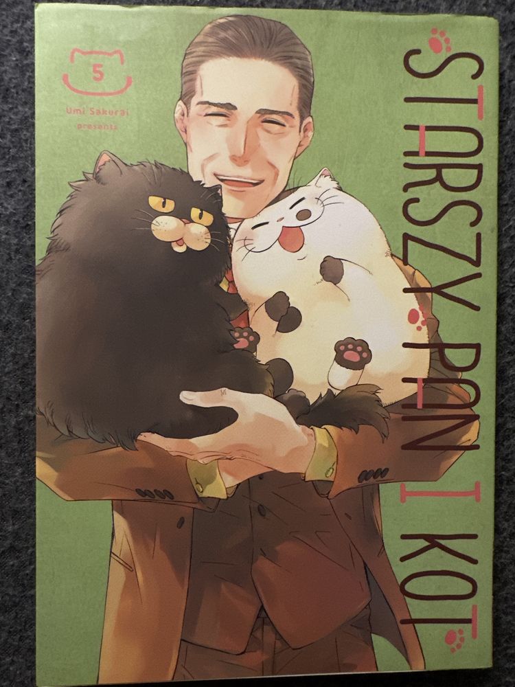 Manga Umi Sakuraj 5 Starszy Pan i Kot