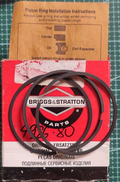 Комплект поршневых колец 498680 Briggs & Stratton, B&S