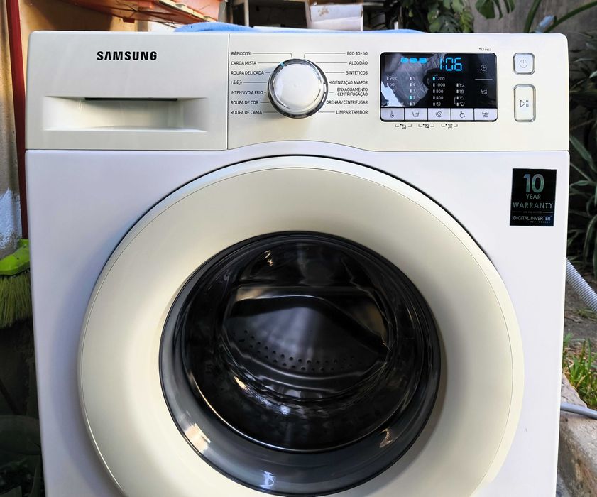 Máquina de Lavar Roupa Samsung 9 kg 1400 rpm A+++ eco bubble