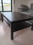 Mesa de Centro IKEA LACK (preto-castanho) 118x78cm