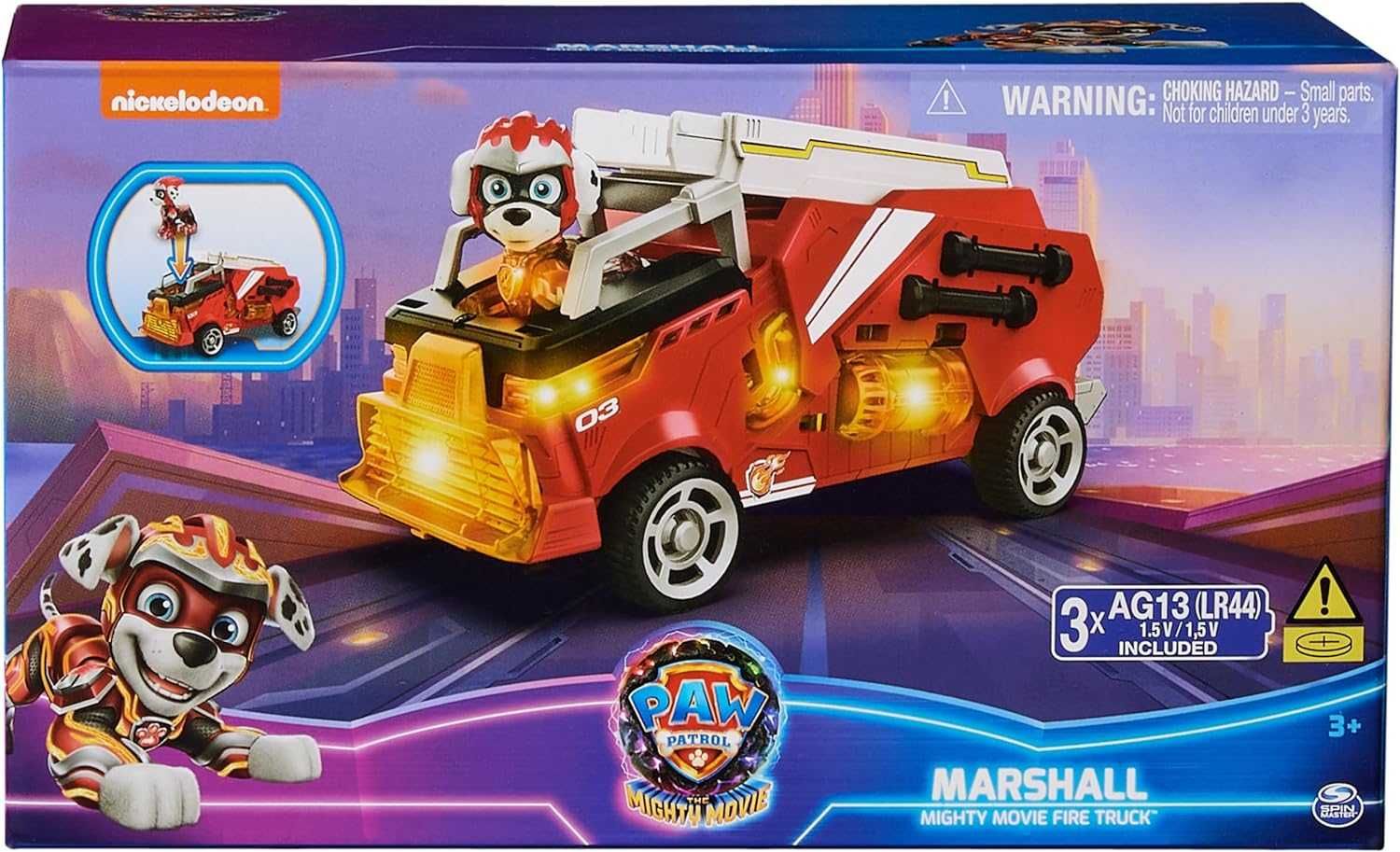 Paw Patrol,щенячий патруль пожежна машина Маршал,світло,звук.Marshall