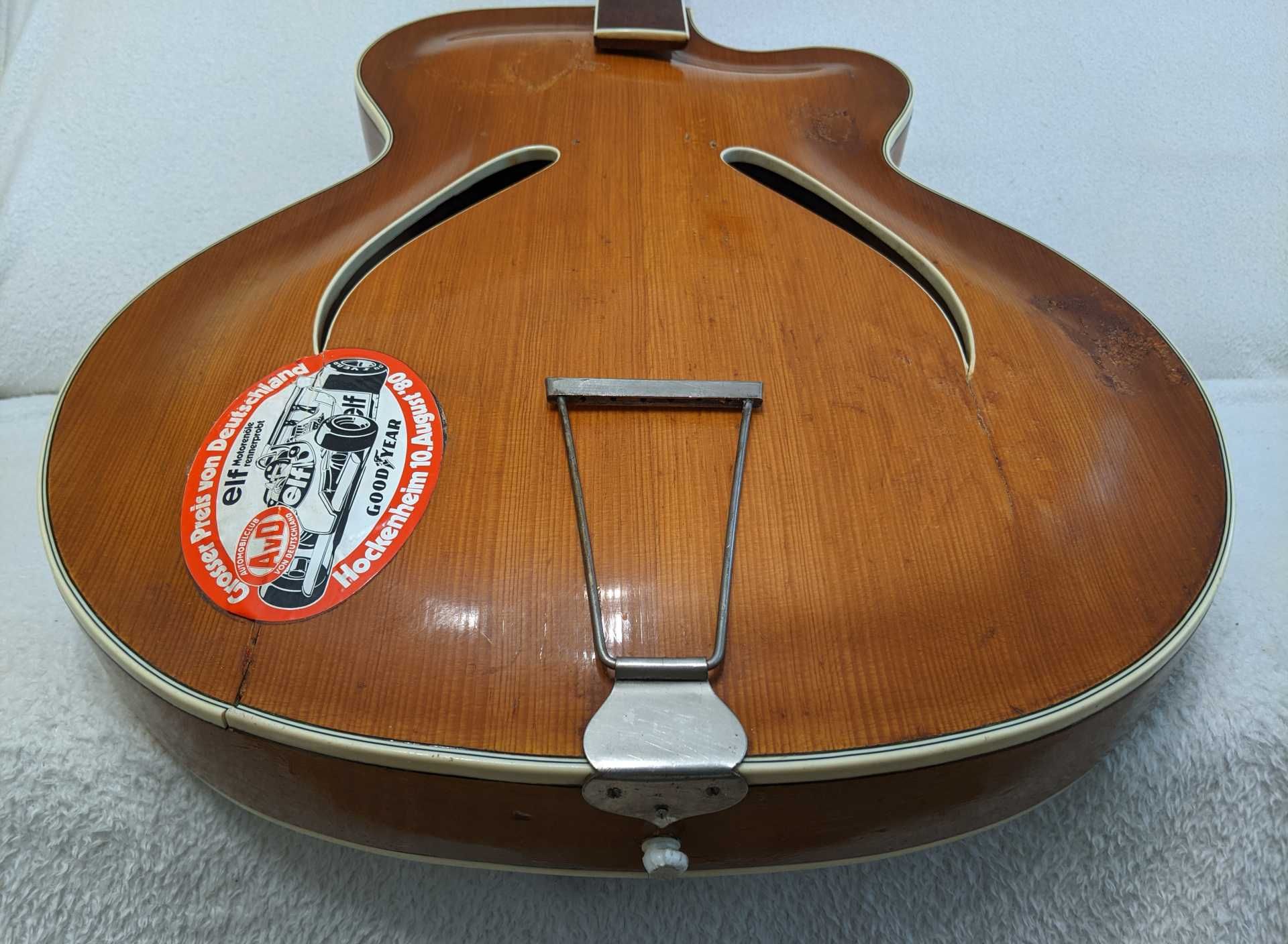 Gitara ARCHTOP JAZZ Hoyer Framus Hofner z lat 50-siątych