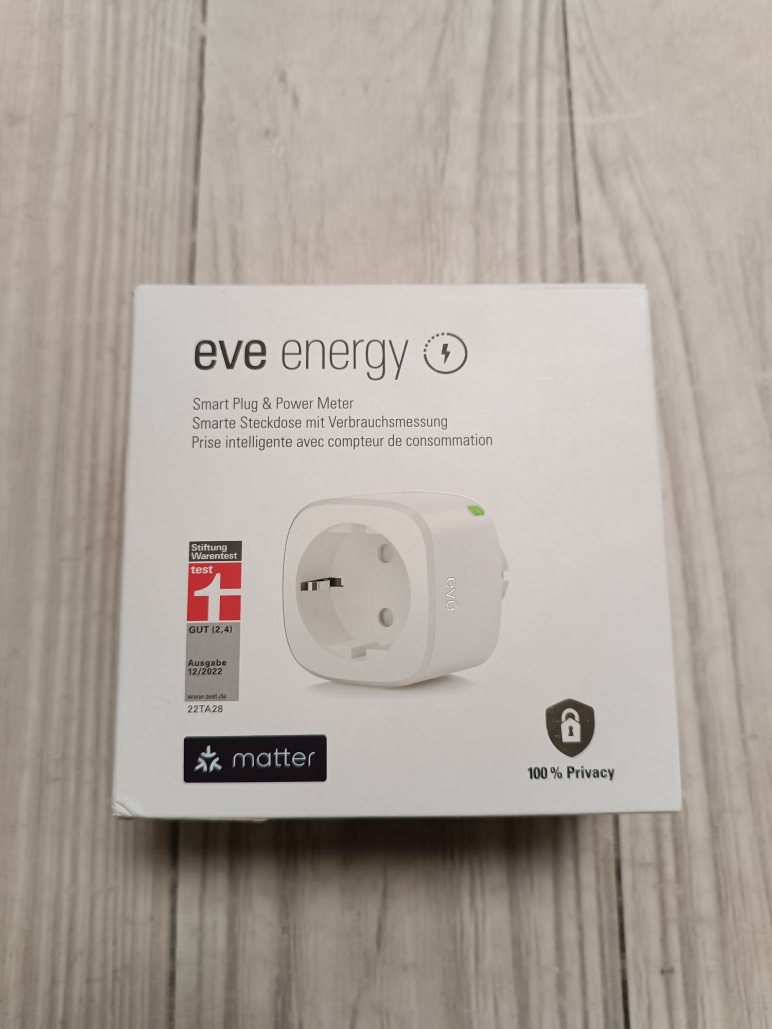 Eve Energy (Matter) розумна розетка Thread, Apple HomeKit, Bluetooth