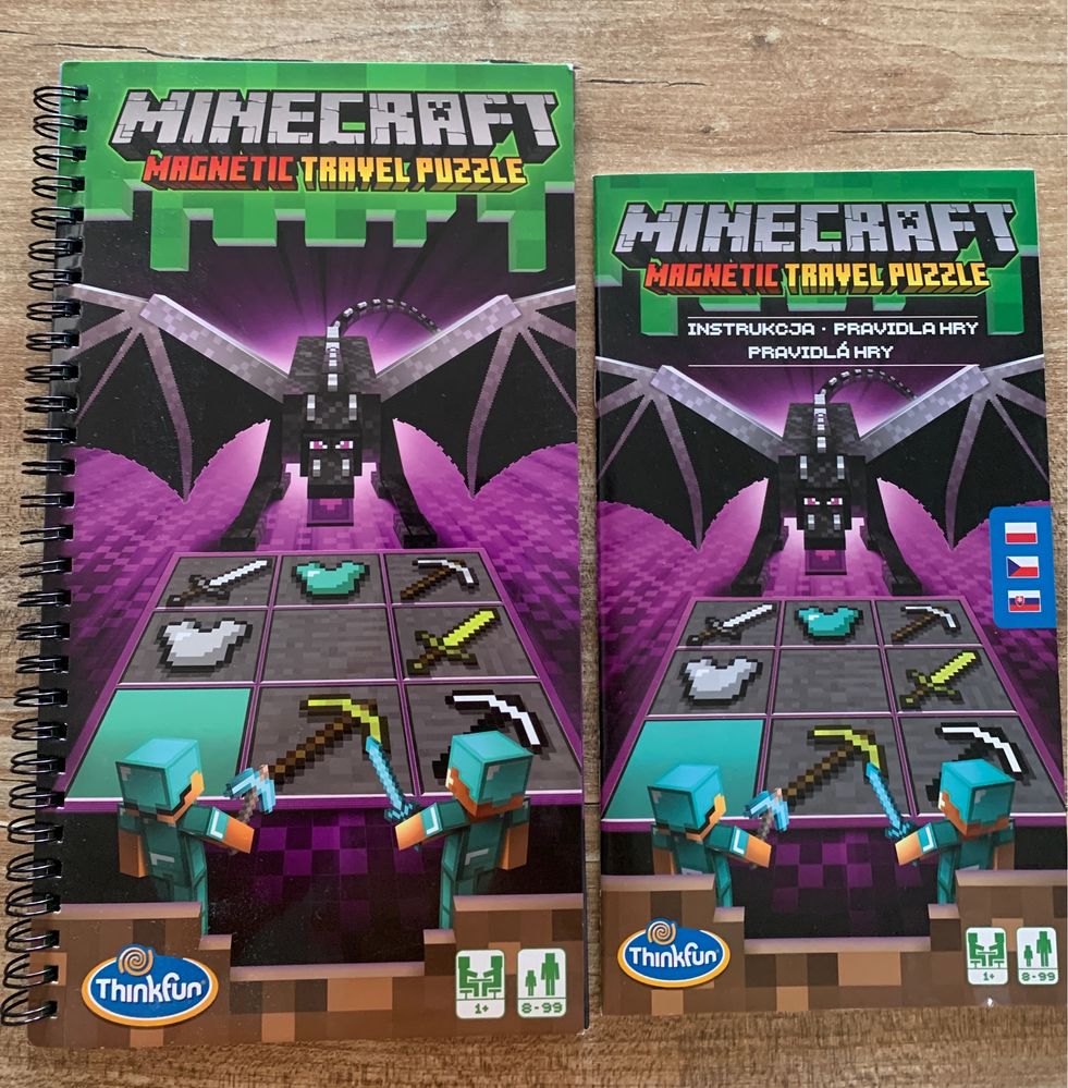 Minecraft magnetic travel puzzle