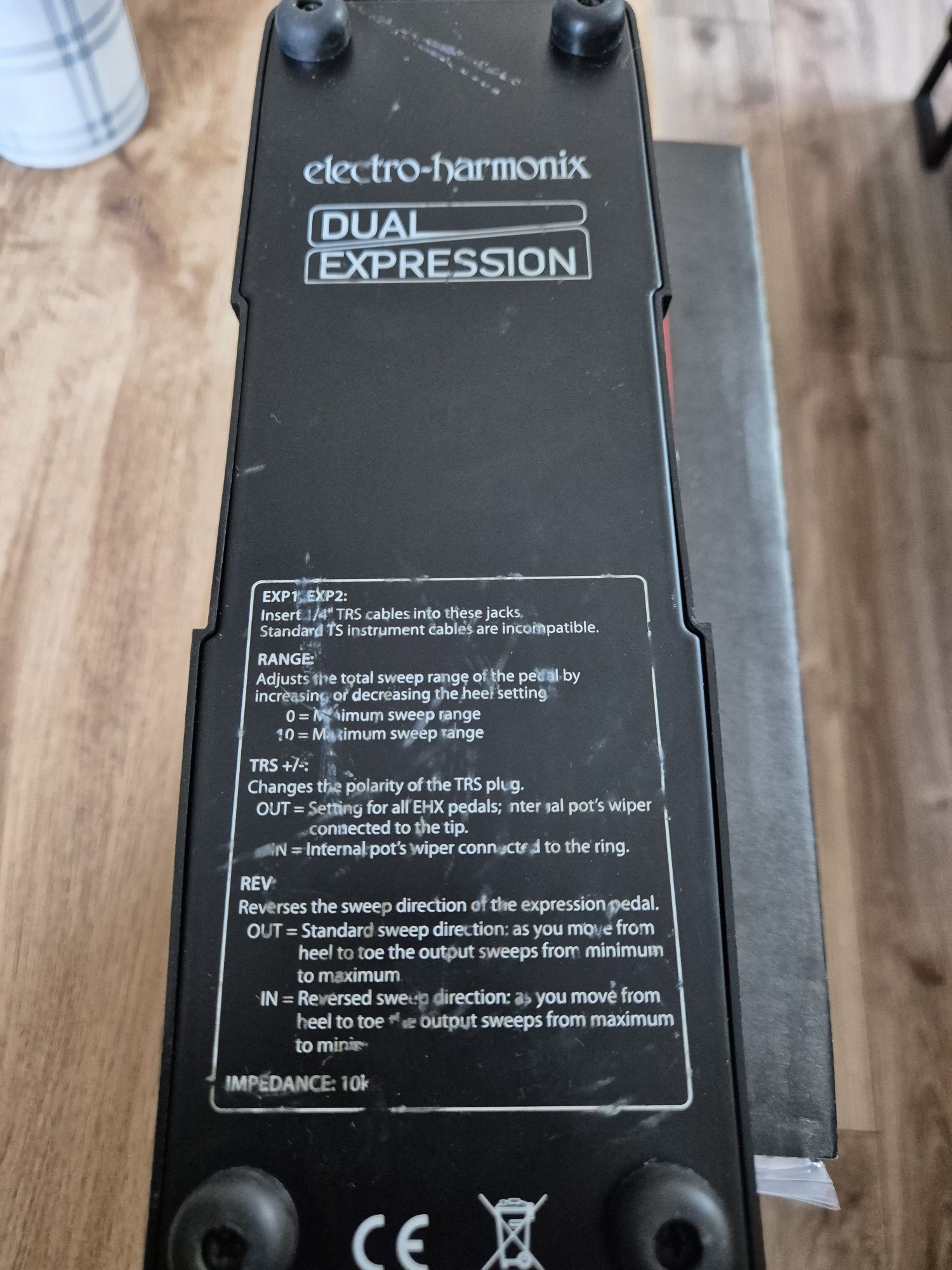Pedał ekspresji Electro-harmonix Dual Expression