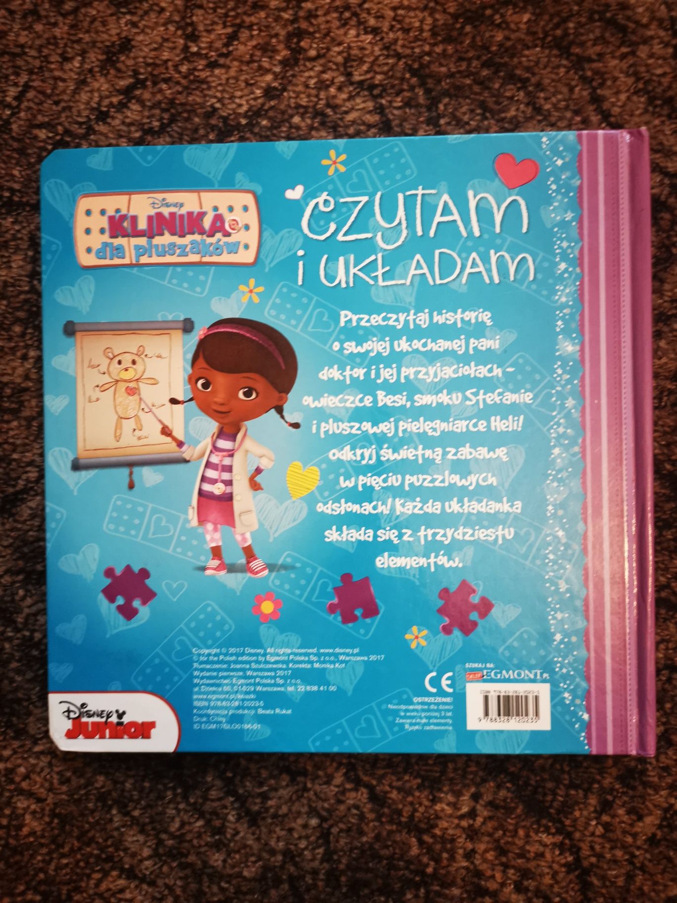 Klinika dla pluszaków, bez puzzli książeczka