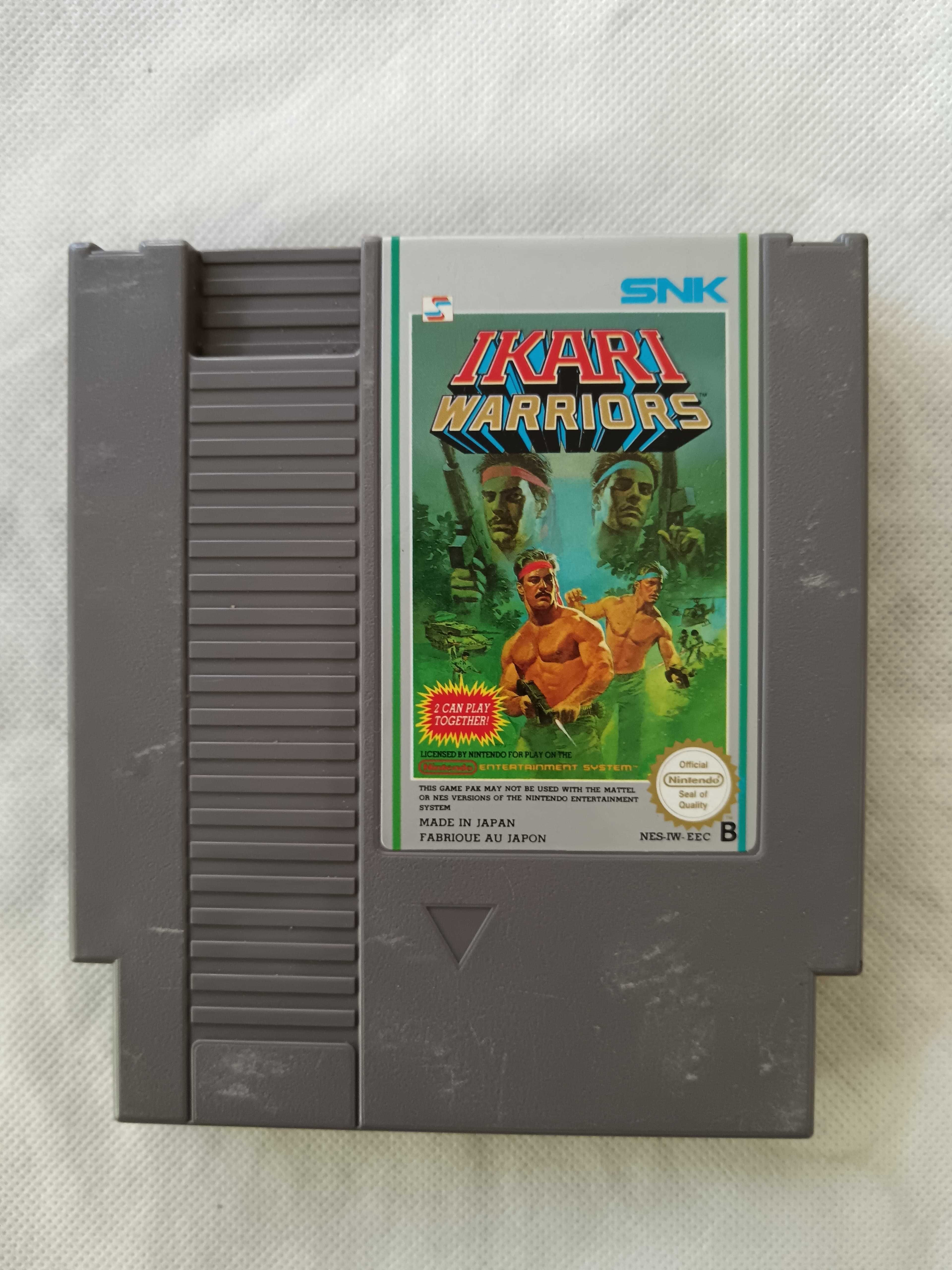 Ikari Warriors [NES, 1987] Loose With Nintendo Cover - Authentic