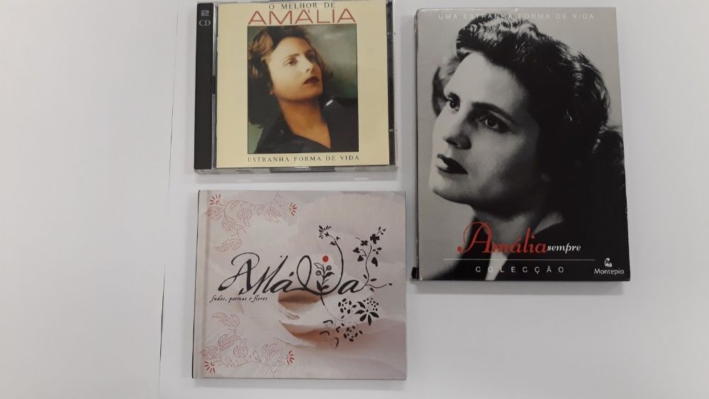 Pack Amália Rodrigues (DVD's e Cd's)