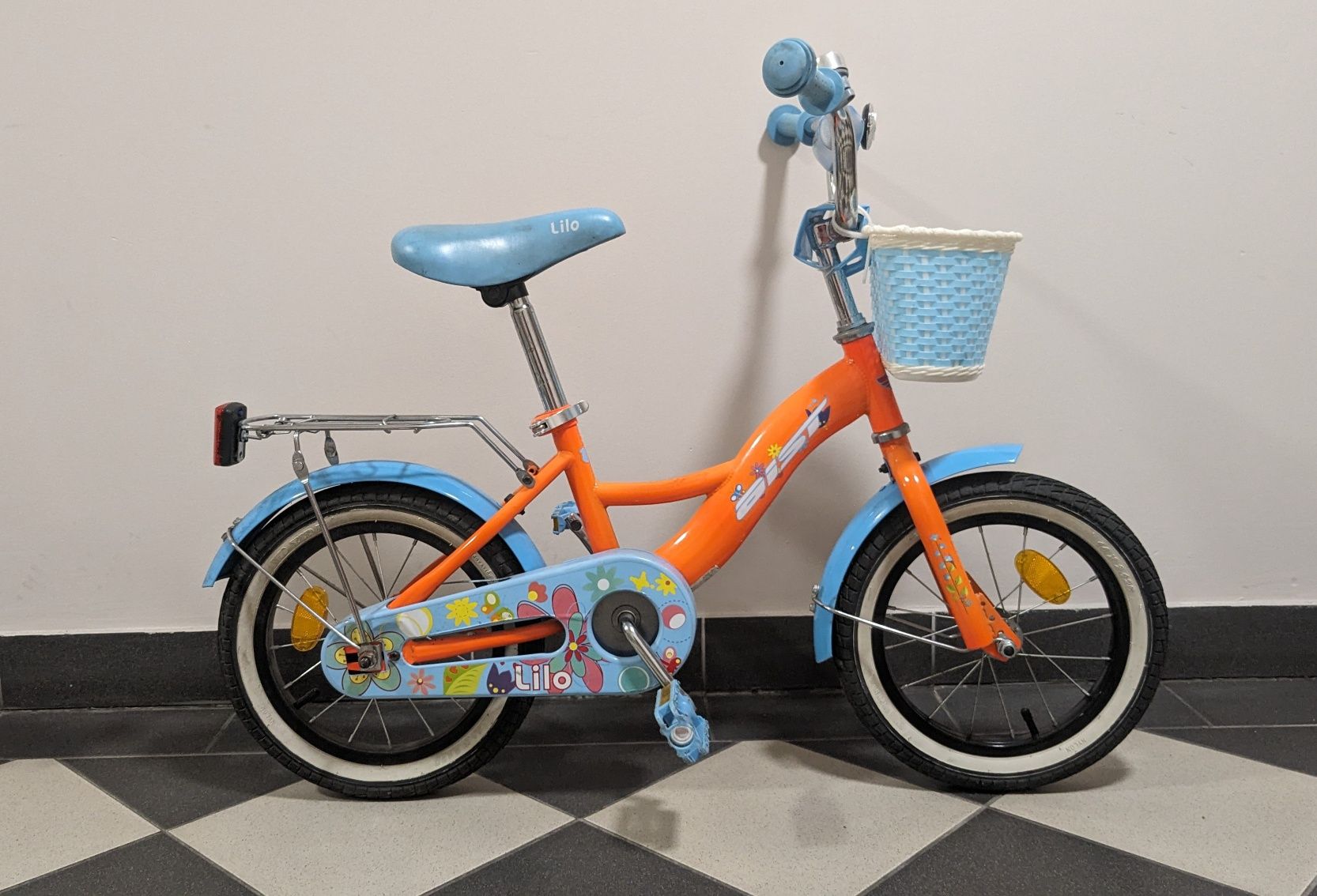 Rower Lilo dla dziewczynki 3-6 lat