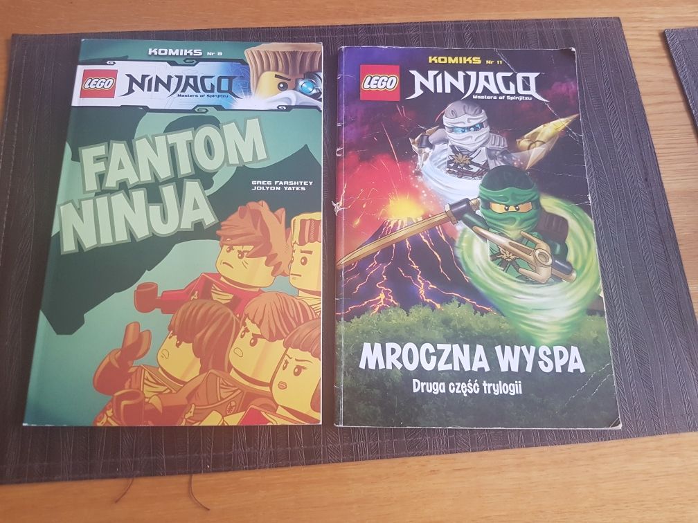 Komiksy ninjago 2 szt