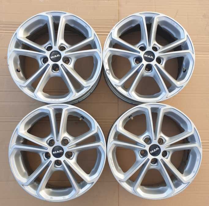 диски литі MAK HESSEN SILVER R16 6,5J PCD5x100 ET39 диски литые