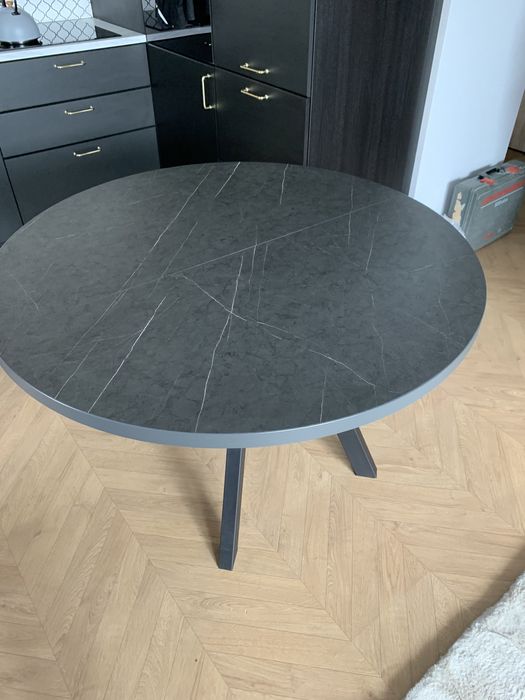 Stół max 4/5/6m na wymiar 8 nóg pająk CAŁA POLSKA Dąb beton okragly