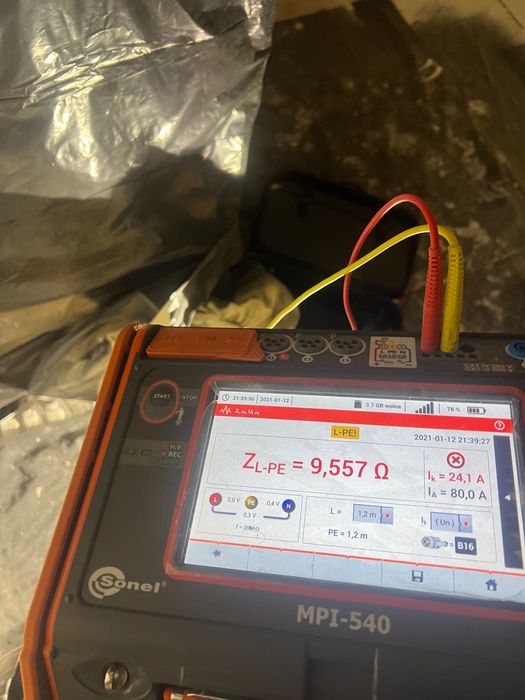 Pomiary elektryczne, przeglądy instalacji.