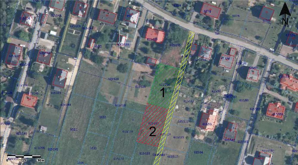 Działka budowlana 216/235, 216/236, 216,237 ul. Komornicka, Bolęcin