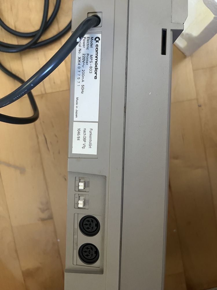 Commodore MPS 803 printer